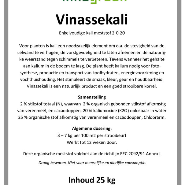Innogreen Vinassekali | NPK 2-0-20