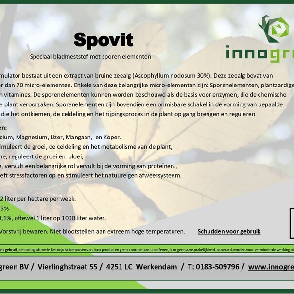 Innogreen Spovit | Ascophyllum nodosum