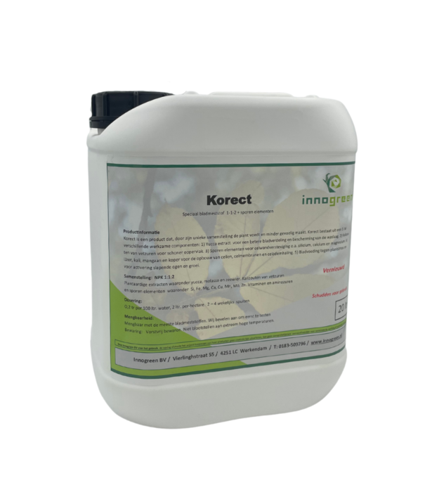 Innogreen Korect© | NPK 1-1-2 + sprenelementen en silicium