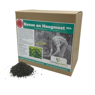 Buxus- en Hagenmest | NPK 7-3-8 + 2 MgO