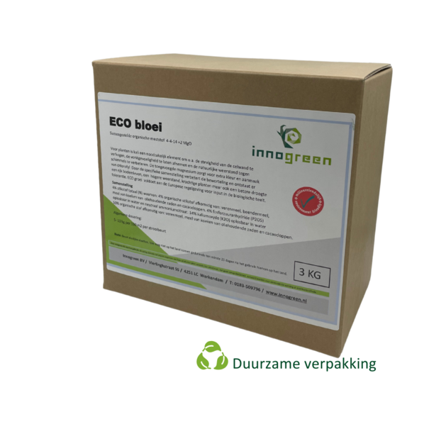 Innogreen ECO Bloei | NPK 4-4-14 + 2 MgO | Kleinverpakking