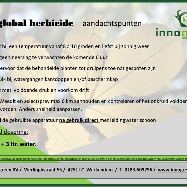 Innogreen Cito global herbicide