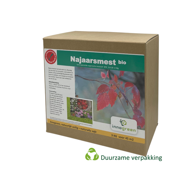 Innogreen Najaarsmest | NPK 5-5-18 + 2 Mgo | Kleinverpakking