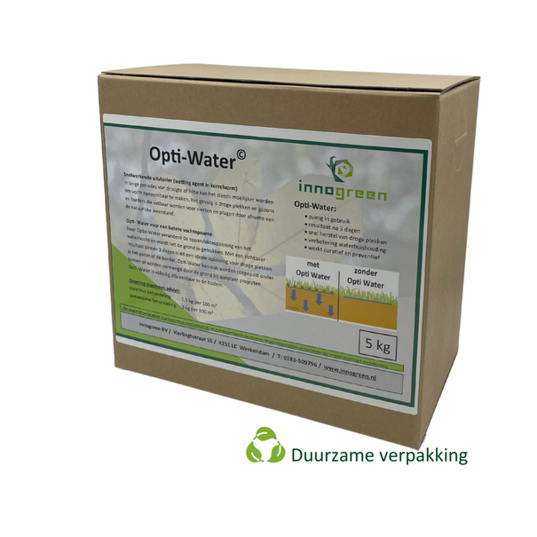 Innogreen Opti-Water | Uitvloeier in korrelvorm