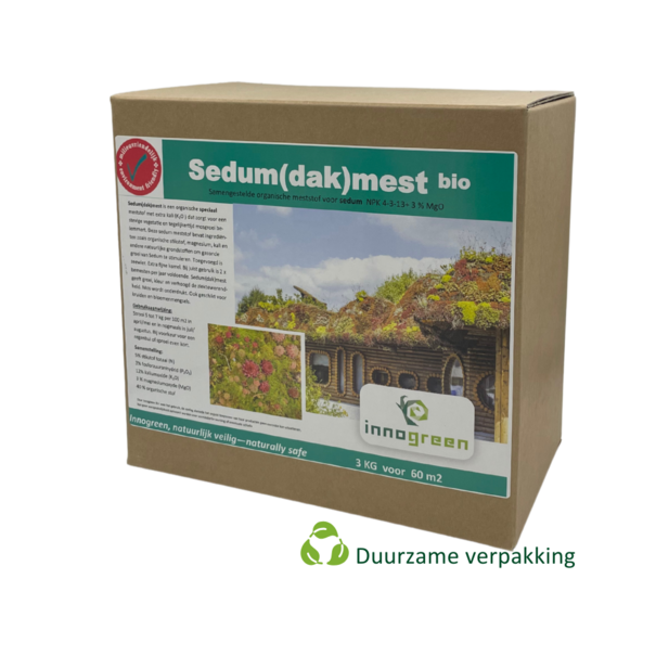 Innogreen Sedum-mix | NPK 4-3-13 + 2 MgO | Kleinverpakking