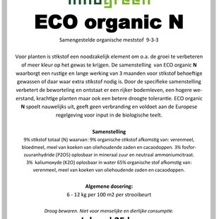 ECO Organic N | NPK 9-3-3