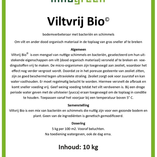 Innogreen Viltvrij-Bio©