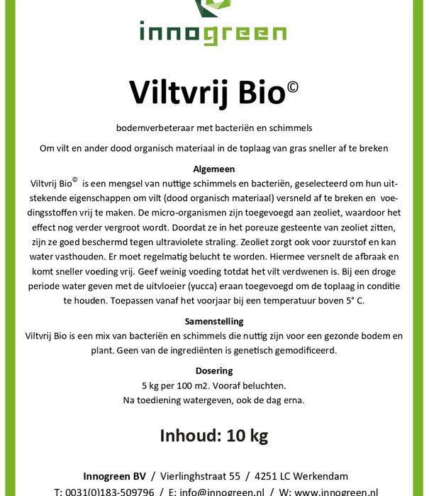 Innogreen Viltvrij-Bio©