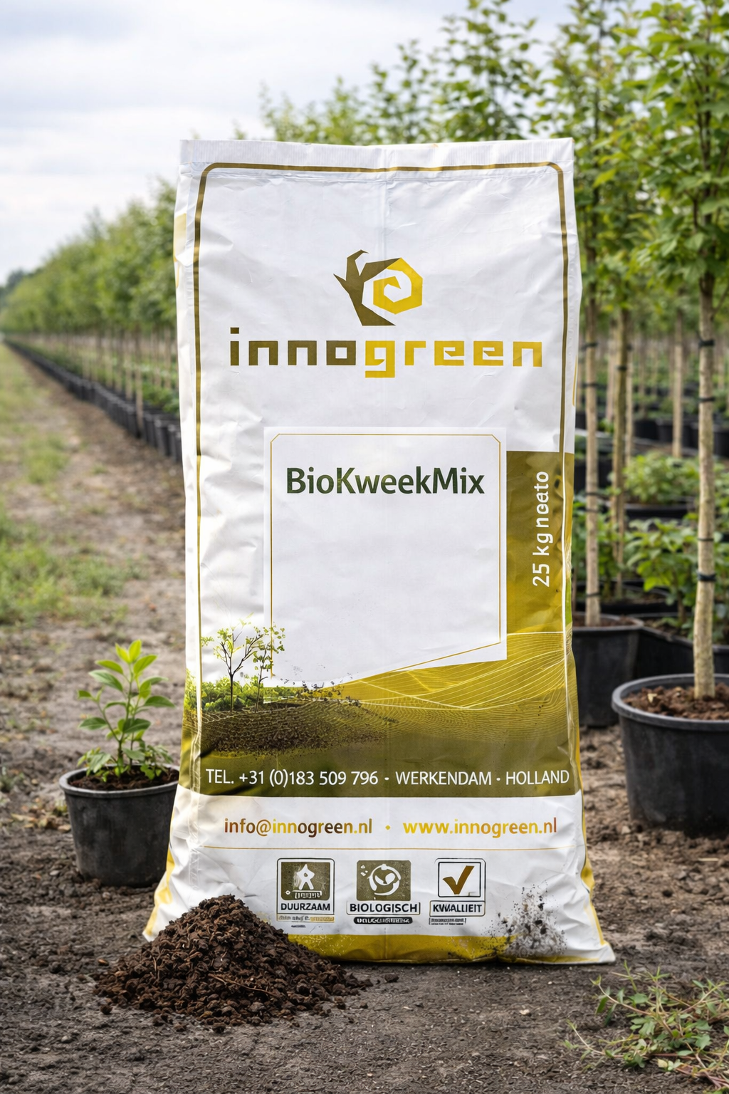 INNOVATIE: Bio Kweekmix©: De Nieuwe Standaard in Organische Kwekerijbemesting