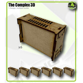 Large Straight Wall Section (6pk)