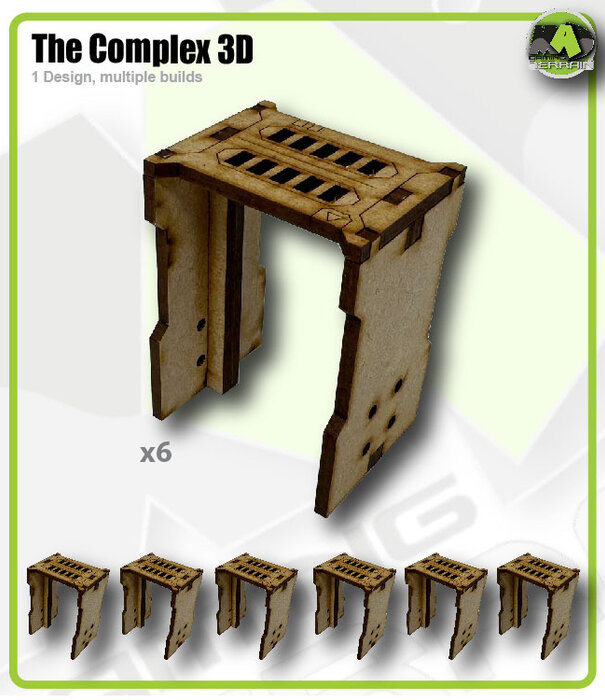 Complex 3D Large Wall Opening 3D (6pk)