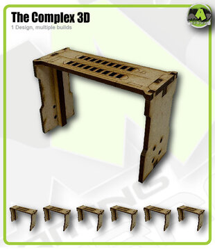 Small Wall Opening 3D (6pk)