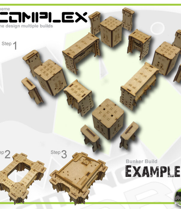 Complex Bunker defence line