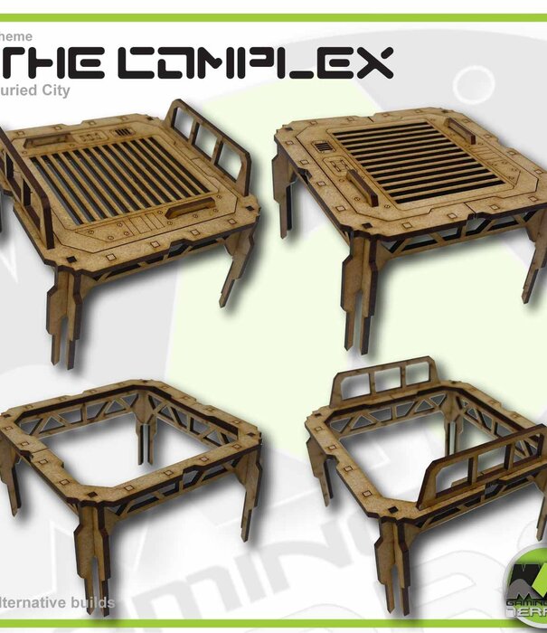 Complex Large Floating Floor Infill - Industrial