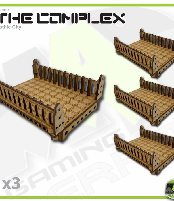 Complex Sky Bridge Lrg Wall Walkway Standard Length (Gothic Style)