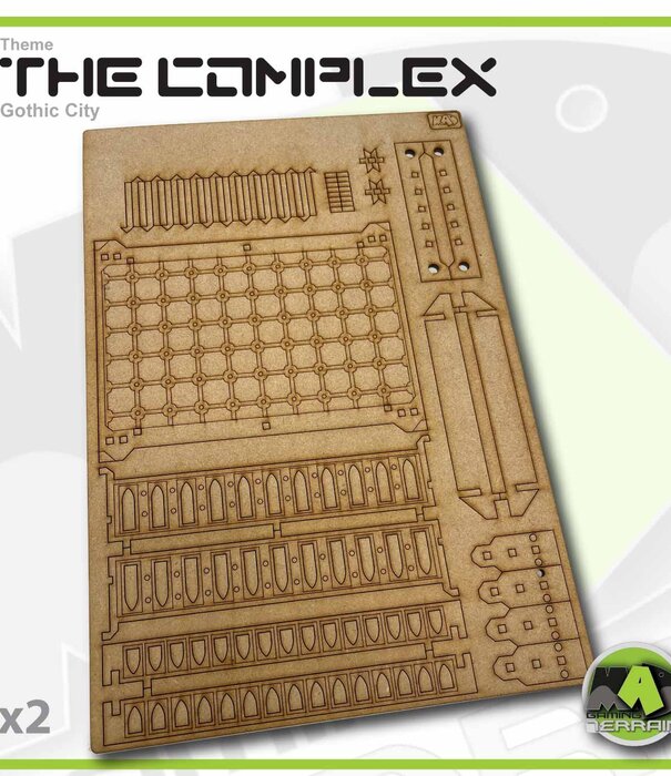 Complex Sky Bridge Lrg Wall Walkway Standard Length (Gothic Style)