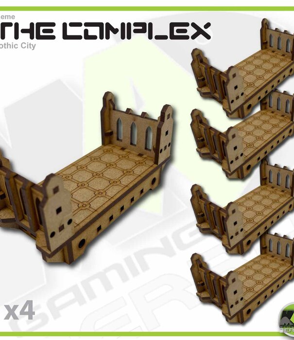 Complex Sky Bridge Lrg Wall Walkway Small Length (Gothic Style)