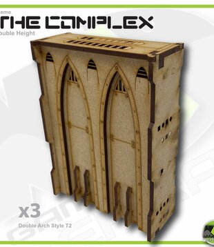 Double Height Large Wall Filled Double Arch T2