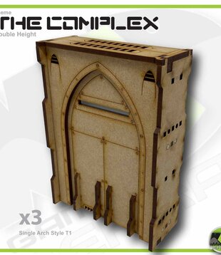 Double Height Large Wall Filled Single Arch T1