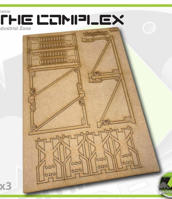 Complex Large Wall Truss