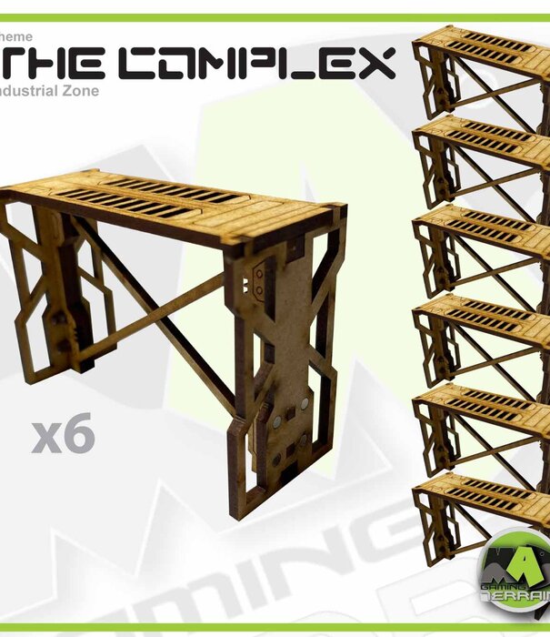 Complex Large Wall Truss