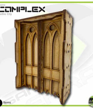 Complex - Double Height Gothic Door