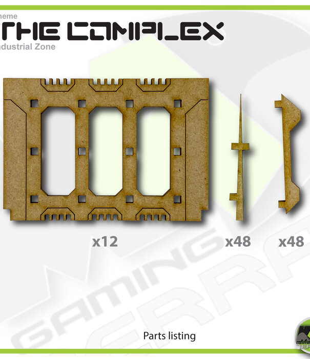 Complex Idustrial Zone Detailing pack- Lrg Wall insert T2E