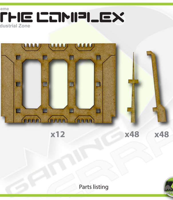 Complex Idustrial Zone Detailing pack- Lrg Wall insert T2D