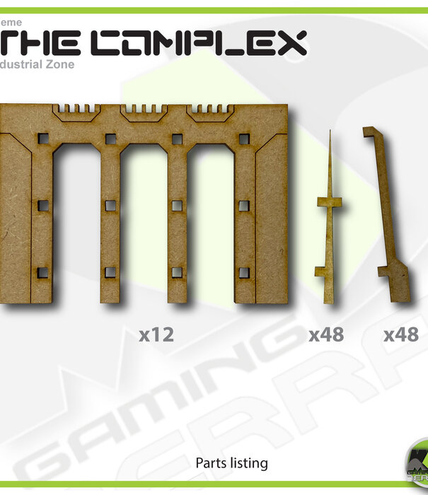 Complex Idustrial Zone Detailing pack- Lrg Wall insert T2C