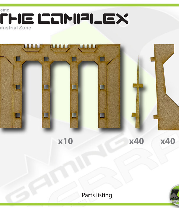 Complex Idustrial Zone Detailing pack- Lrg Wall insert T2B