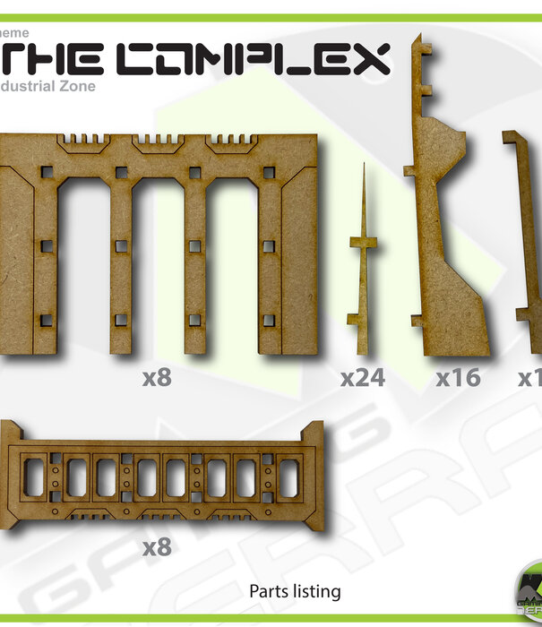 Complex Idustrial Zone Detailing pack- Lrg Wall insert T2A