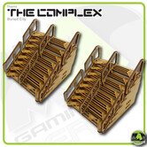 Double Width Straight Stairs