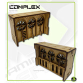 Large Wall Triple Fan