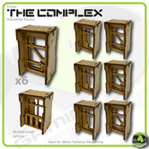 Small Wall Industrial Windows