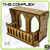 Large Wall Gothic Balconies Pack