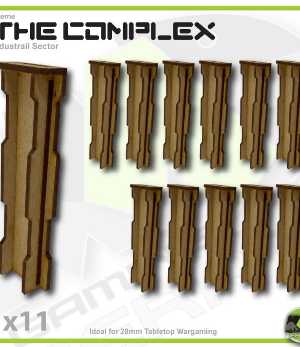 Complex Double Height Wall End T2