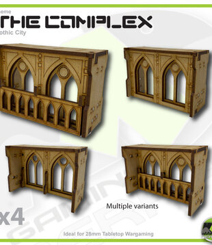 Large Wall Gothic Windows Pack