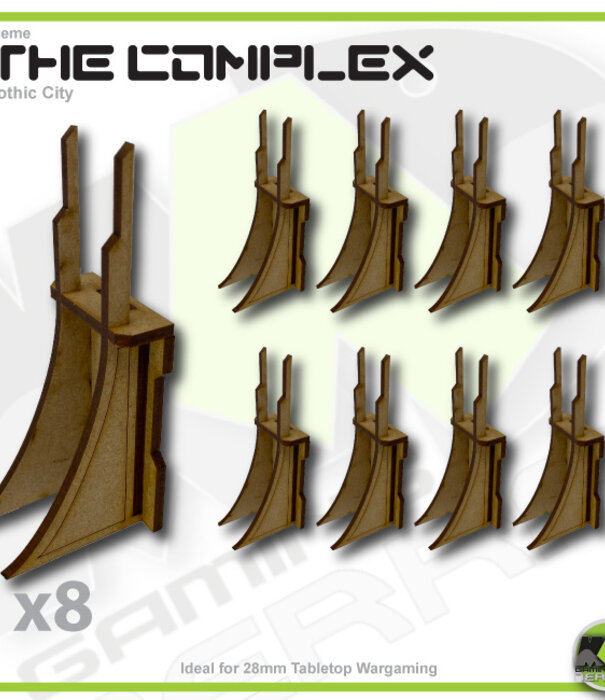 Complex Gothic End Spires Pack