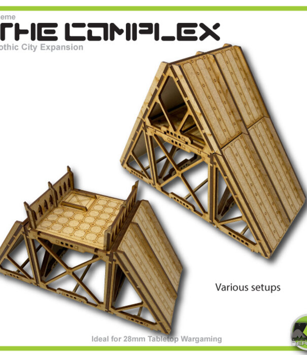 Complex Gothic City - Sloping rood pk  set-2