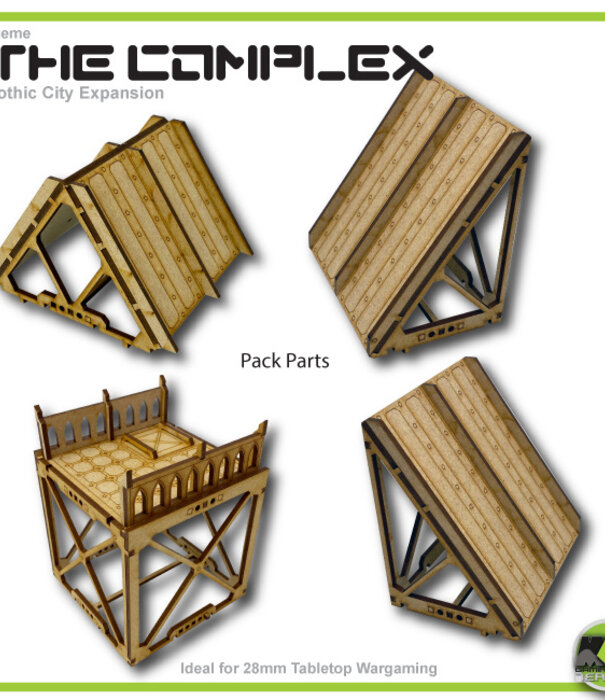 Complex Gothic City - Sloping rood pk  set-2