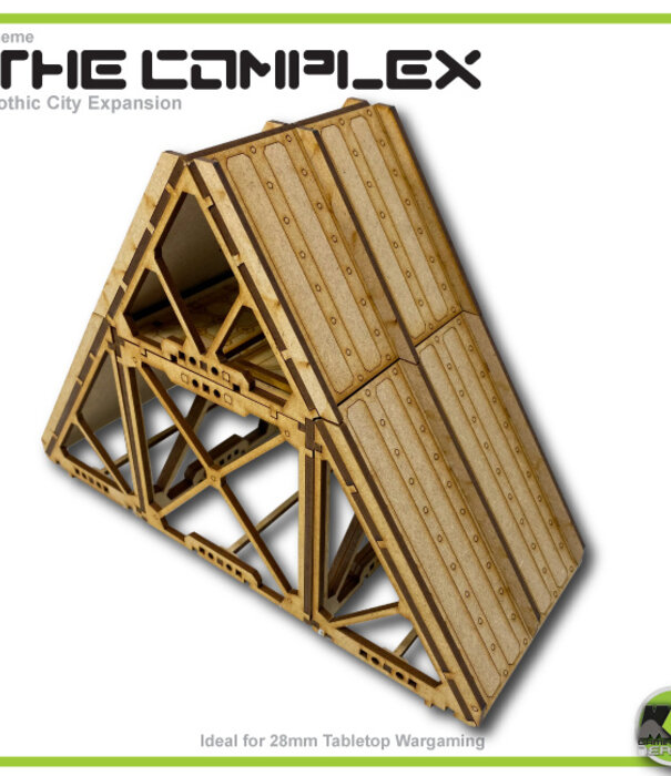 Complex Gothic City - Sloping rood pk  set-2