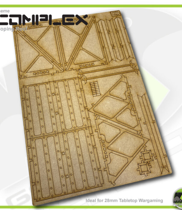 Complex Gothic City - Sloping rood pk  set-2