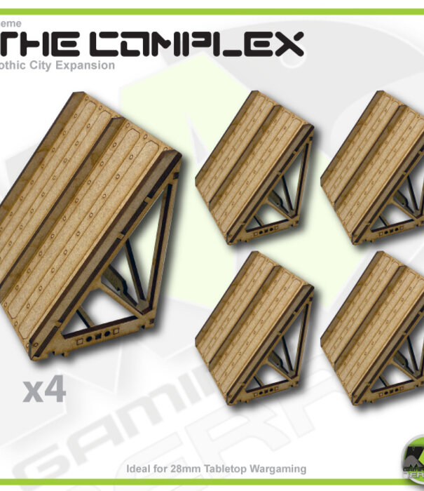 Complex Gothic City - Sloping roof pk set-1