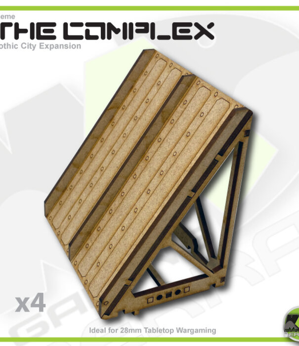 Complex Gothic City - Sloping roof pk set-1