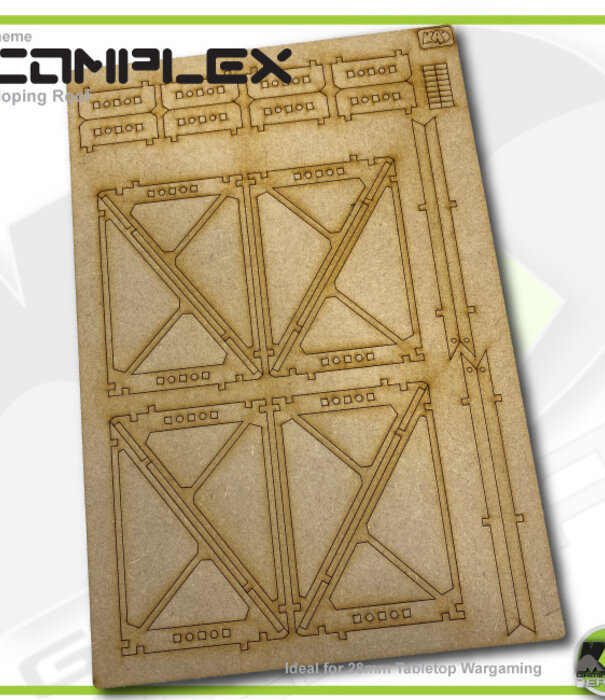 Complex Gothic City - Sloping roof pk set-1