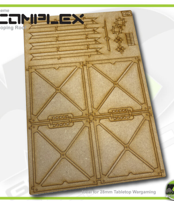 Complex Gothic City - Sloping roof pk set-1