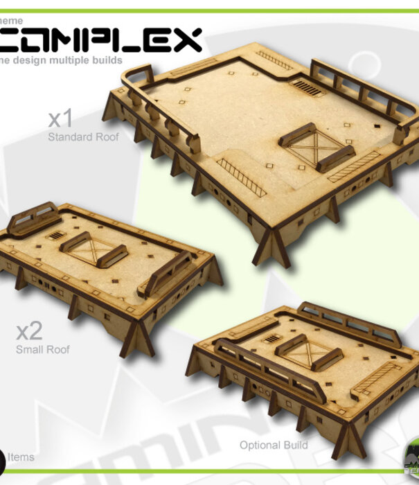 Complex Flat Roof Variety Pack