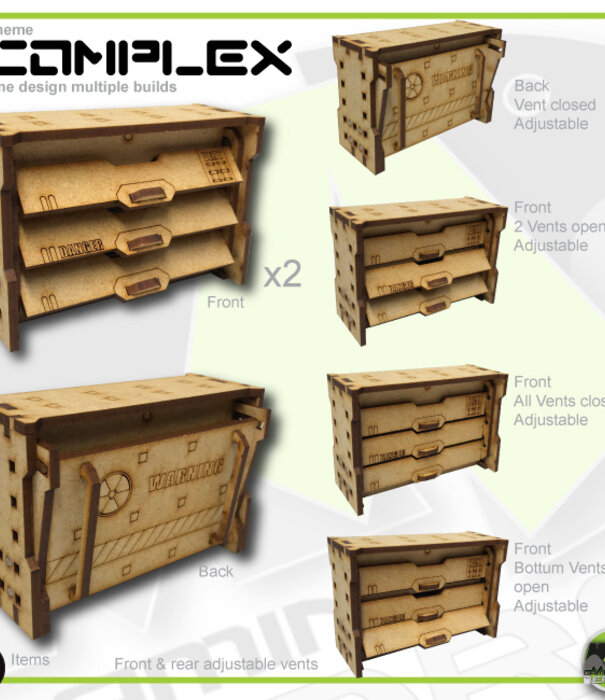 Complex Large Wall Vents