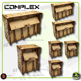 Large & Small Wall Bunker Slits Variety Pk