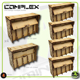 Large Wall Bunker Slits